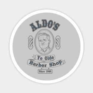 Aldos ye olde barber shop Magnet